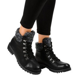 Svarta vandringsskor utan isolering Z186