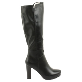 M.Daszyński Stövlar på stolpen Daszyński SA50 svart