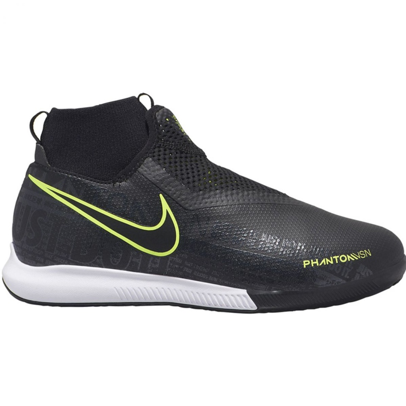 Nike Phantom Vsn Academy Df Ic Jr AO3290 007 fotbollsskor svart svart