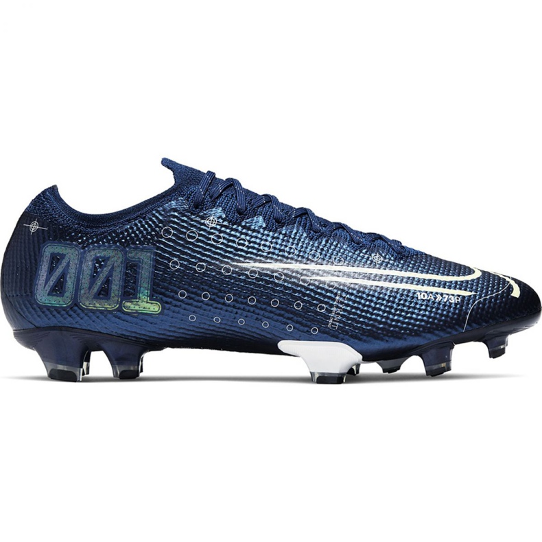Nike Mercurial Vapor 13 Elite Mds Fg M CJ1295 401 fotbollsskor marinblå blå