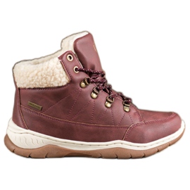 Arrigo Bello Varma vinterstövlar röd