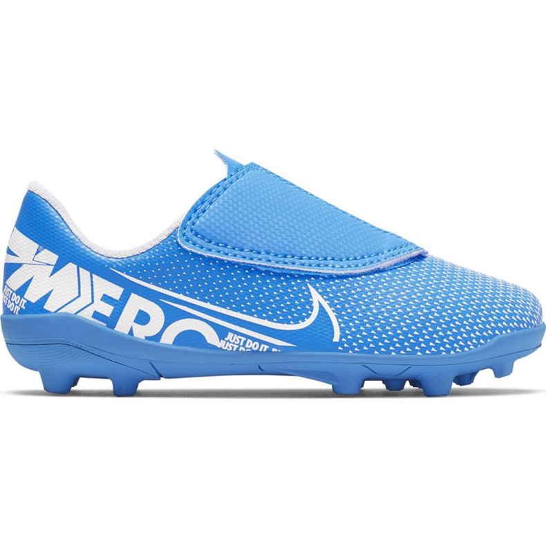 Nike Mercurial Vapor 13 Club Mg PS (V) Jr AT8162 414 fotbollsskor blå blå
