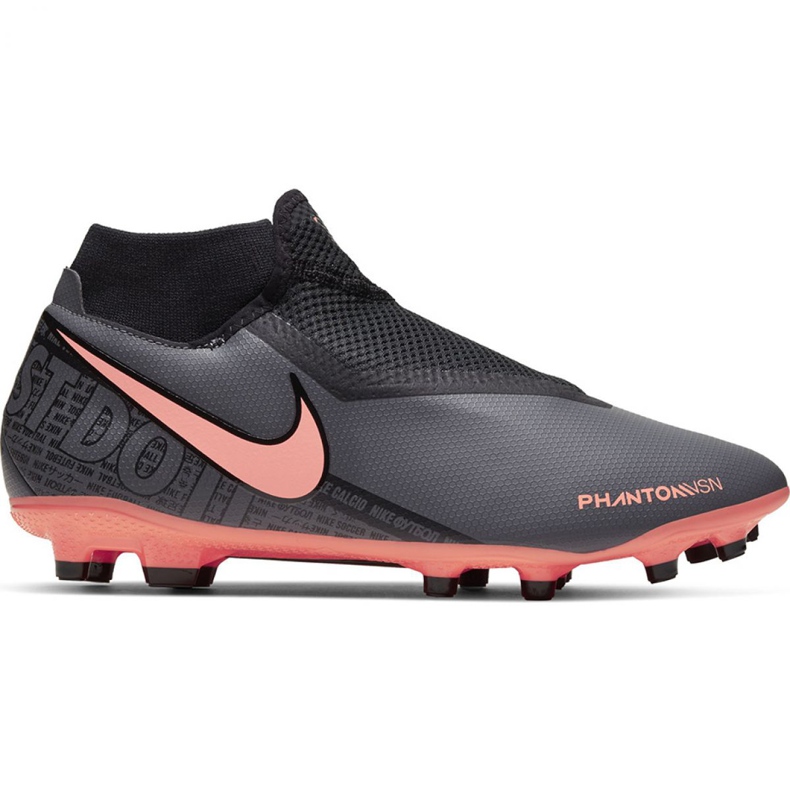 Nike Phantom Vsn Academy Df FG / MG M AO3258 080 fotbollsskor mångfärgad svart