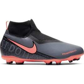 Nike Phantom Vsn Academy Df FG / MG Jr AO3287 080 fotbollsskor mångfärgad svart