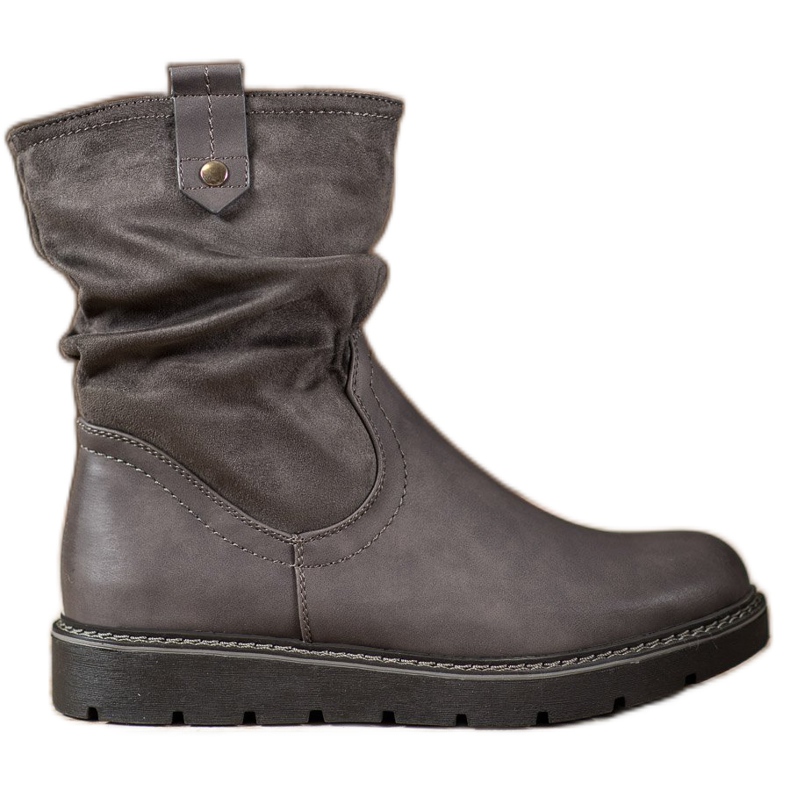 Ideal Shoes Arbetare på plattformen grå