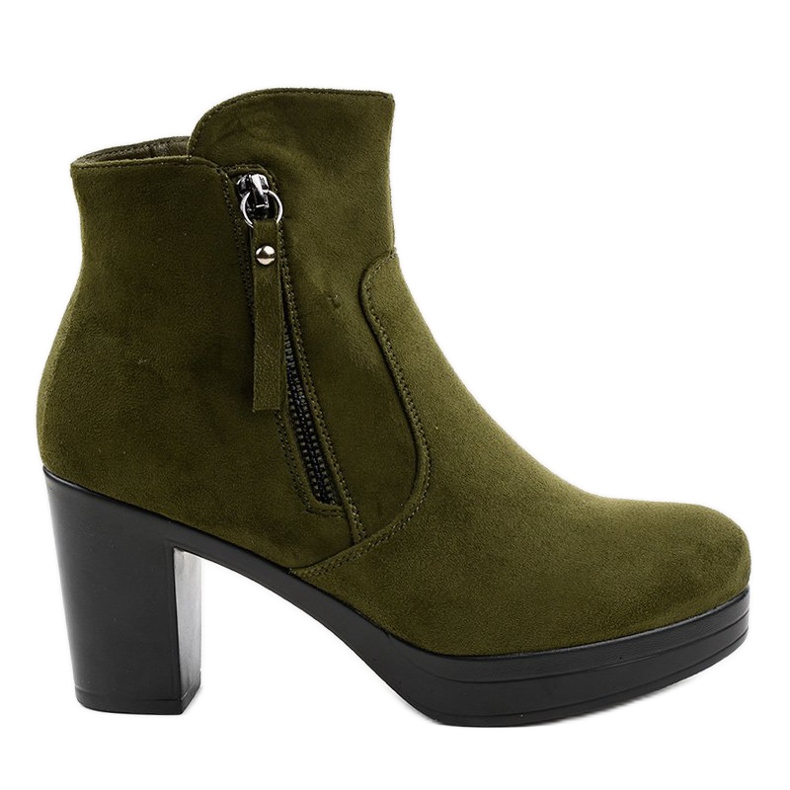 Gröna mockahöga klackar 8B882