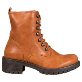 Kayla Bergarbetare med ekoläder brun