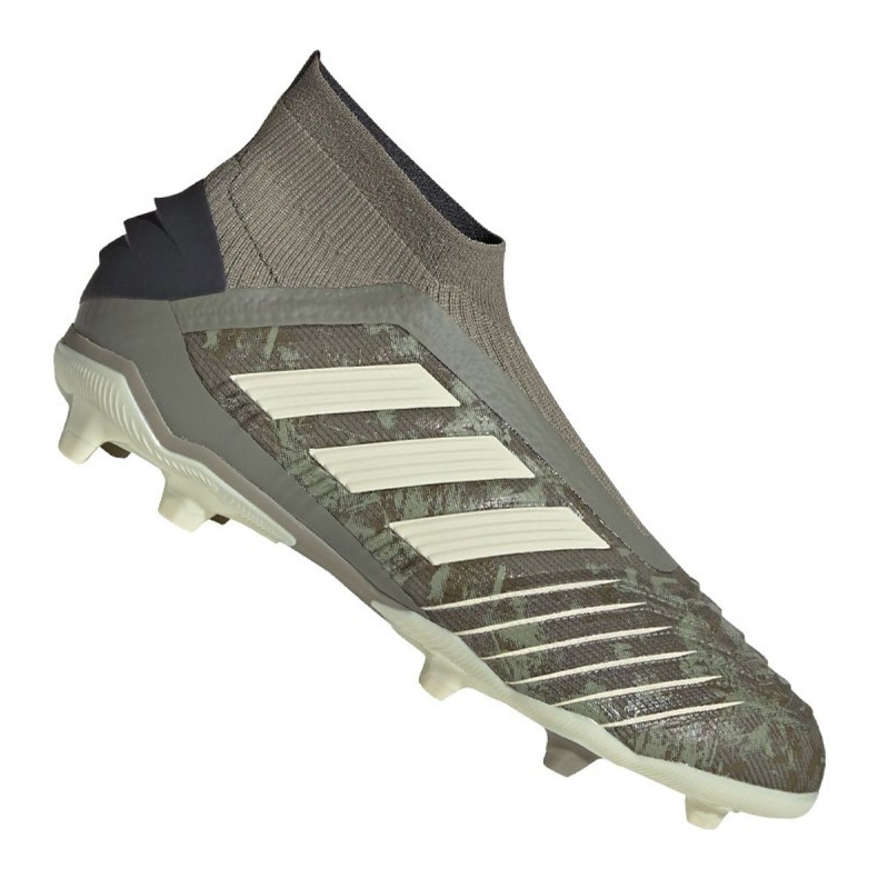 Adidas Jr Predator 19+ Fg M EF8213 fotbollsskor grå grå