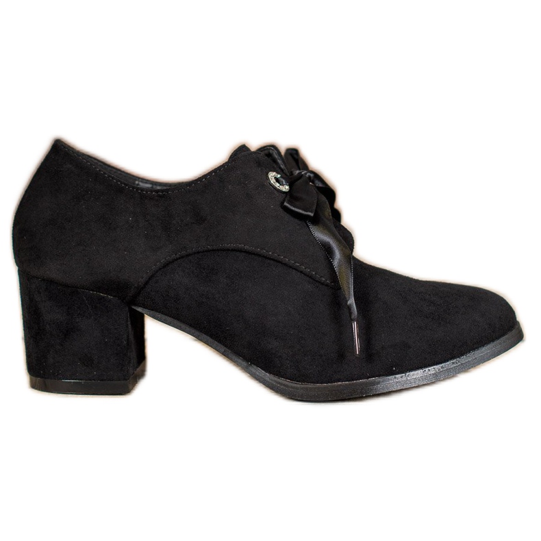 SHELOVET Bundna pumpar på en pelare svart