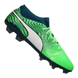 Fotbollsskor Puma One 18.2 Fg M 104533-04 grön grön