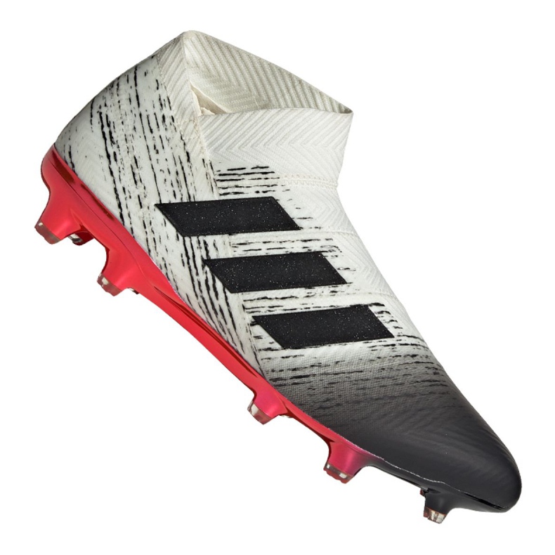 Nike Adidas Nemeziz 18+ Fg M BB9419 fotbollsskor mångfärgad vit
