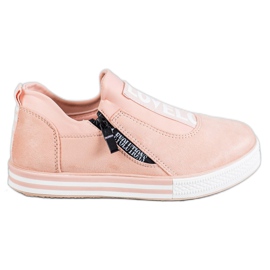 SHELOVET Fashion Slip-On Sneakers rosa
