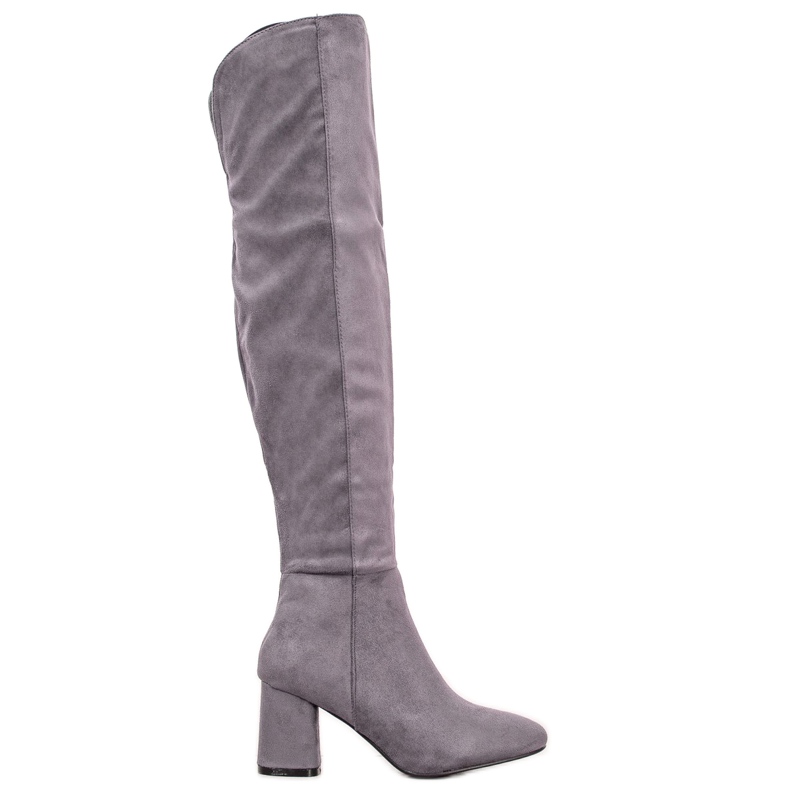 Seastar Eleganta stövlar på ett inlägg grå