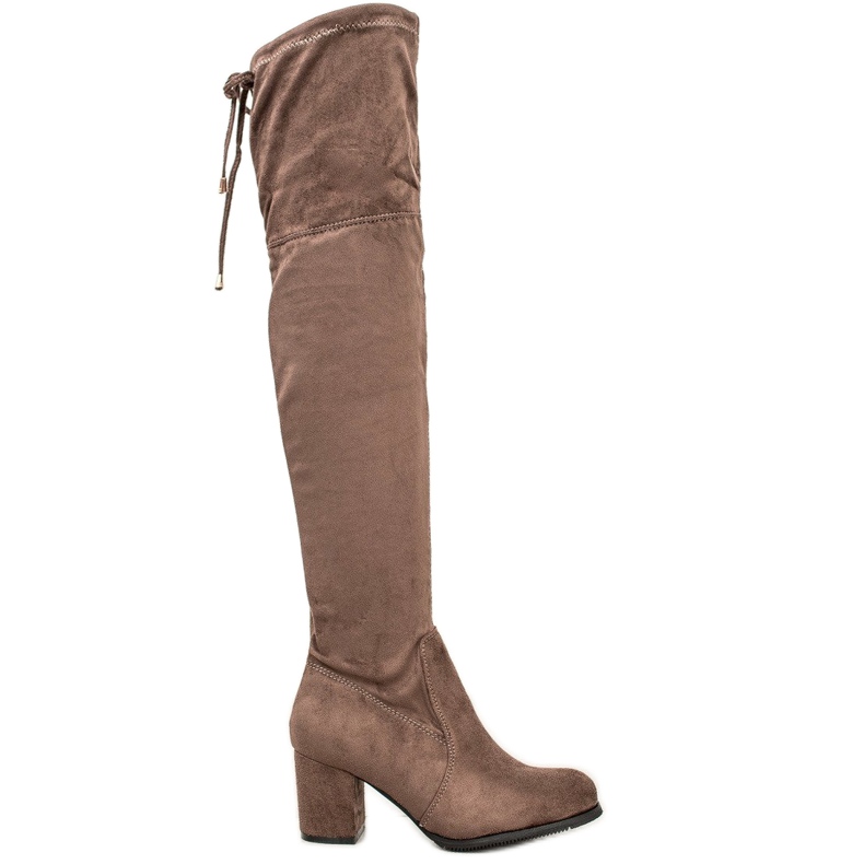 J. Star Slip-on stövlar på ett inlägg mångfärgad kaki