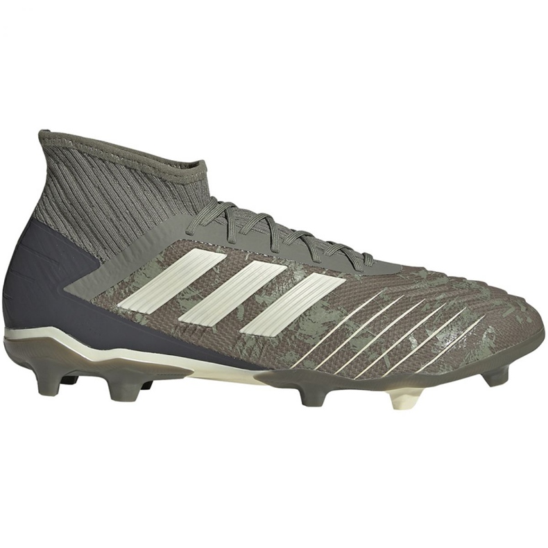 M adidas Predator 19.2 Fg EF8207 fotbollsskor mångfärgad grön
