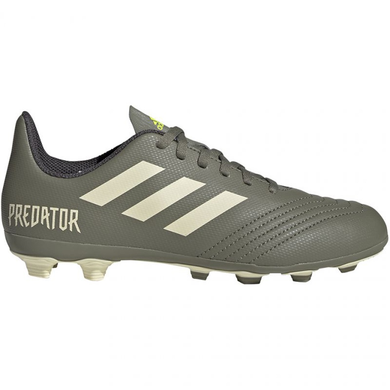 Adidas Predator 19.4 FxG Jr EF8221 fotbollsskor mångfärgad grå