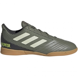 Adidas Predator 19.4 In Jr EF8224 fotbollsskor grön grön