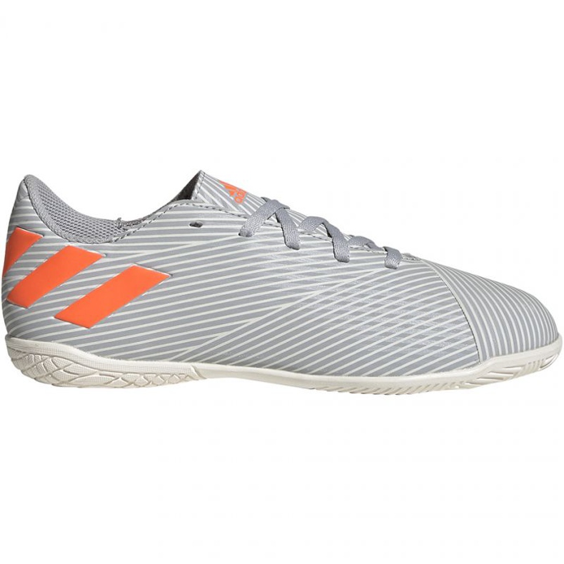 Adidas Nemeziz 19.4 I Jr EF8307 fotbollsskor mångfärgad nyanser av grå