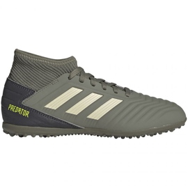 Adidas Predator 19.3 Tf Jr EF8220 fotbollsskor grön mångfärgad