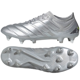 Adidas Copa 20.1 Sg M EF8325 fotbollsskor grå silver-