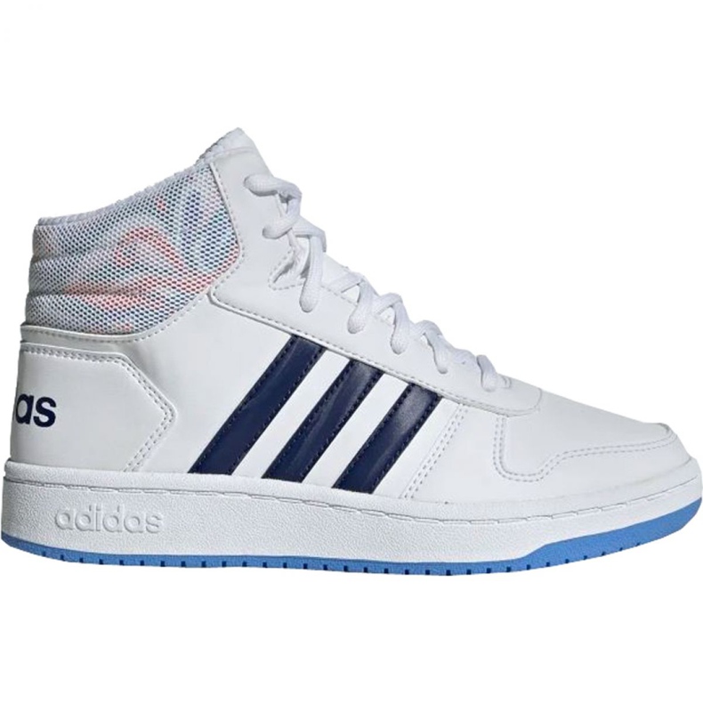 Adidas Hoops Mid 2.0 Jr EE8546 skor vit