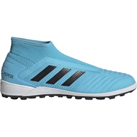 Adidas Predator 19.3 Ll Tf M EF0389 fotbollsskor mångfärgad blå