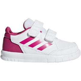 Skor adidas Altasport Cf I Jr D96846 vit purpur