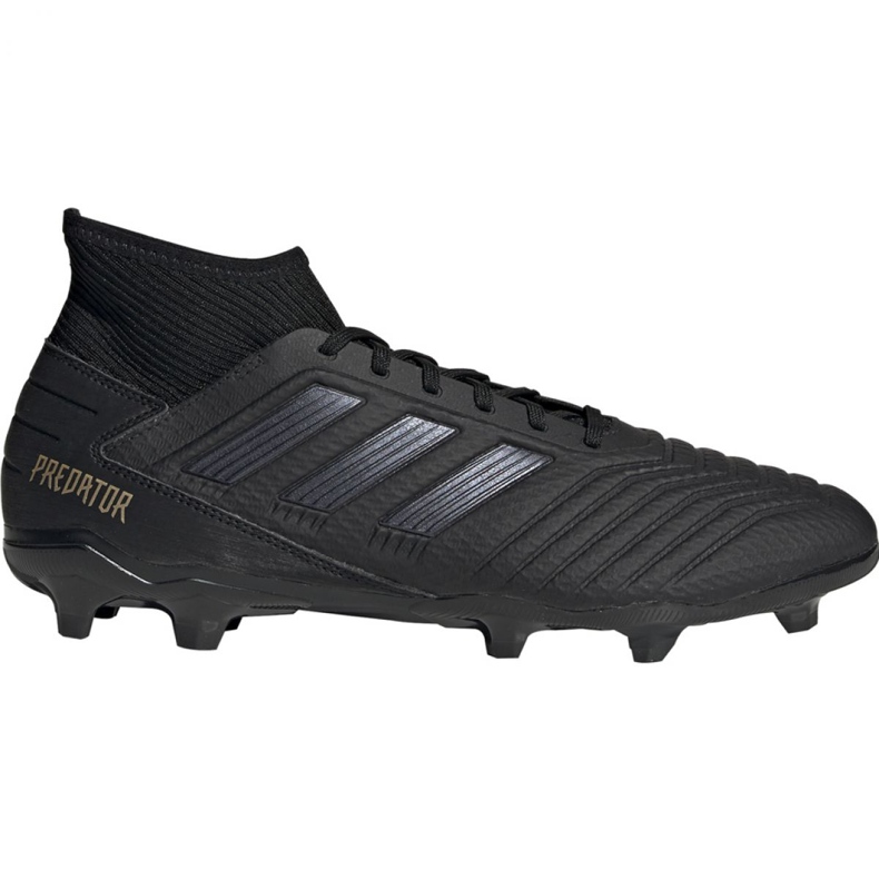 Adidas Predator 19.3 Fg M F35594 fotbollsskor svart svart