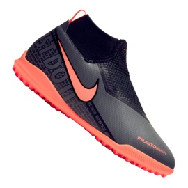 Nike Phantom Vsn Academy Df Tf Jr AO3292-080 fotbollsskor svart
