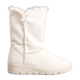 Kylie Varm Mukluki vit