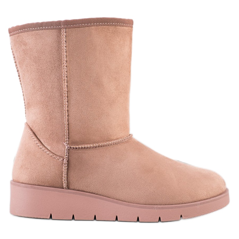 Kylie Hög Mukluki beige