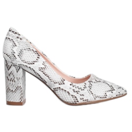 Seastar Snake Print Pumps mångfärgad