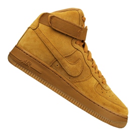 Nike Jr Air Force 1 High Lv 8 Gs Jr 807617-701 skor gul