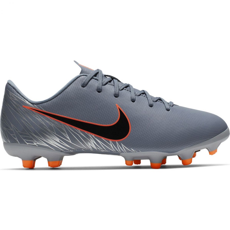 Nike Mercurial Vapor 12 Academy Mg Jr AH7347 408 fotbollsskor mångfärgad grå