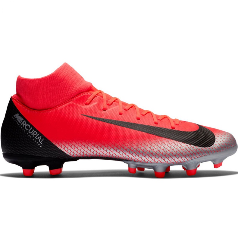 Nike Mercurial Superfly 6 Academy CR7 Mg M AJ3541 600 fotbollsskor mångfärgad röd