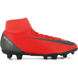Nike Mercurial Superfly 6 Club CR7 Mg M AJ3545 600 fotbollsskor mångfärgad röd