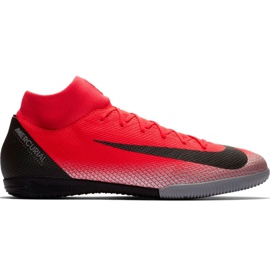 Nike Mercurial Superfly X 6 Academy CR7 Ic M AJ3567 600 fotbollsskor mångfärgad röd