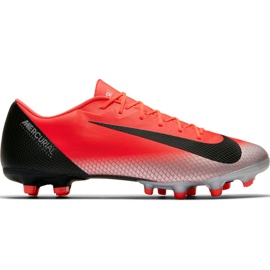 Nike Mercurial Vapor 12 Academy CR7 Mg M AJ3721 600 fotbollsskor mångfärgad röd