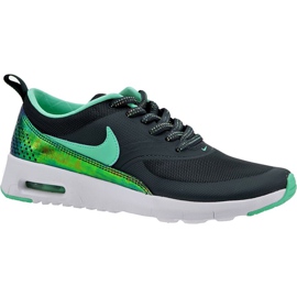 Nike Air Max Thea Print Gs W 820244-002 skor svart grön