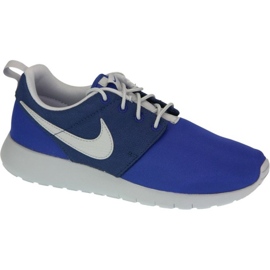 Nike Roshe One Gs W 599728-410 skor marinblå blå