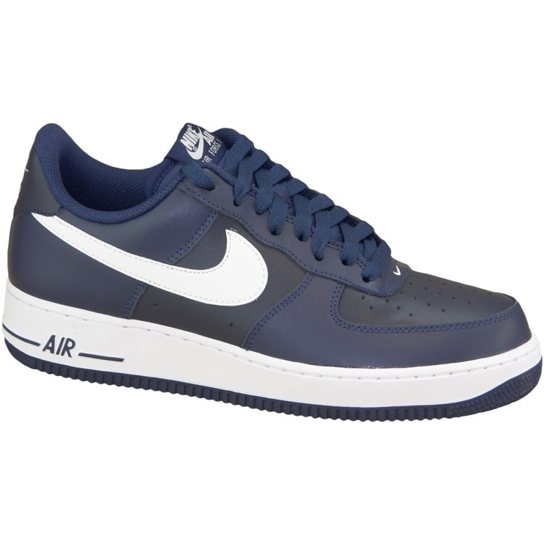 Nike Air Force 1 '07 M 488298-436 sko marinblå