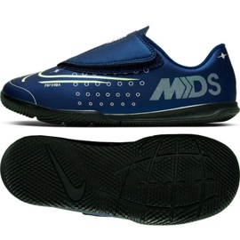 Nike Mercurial Vapor 13 Club Mds Ic PS (V) Jr CJ1176-401 inomhusskor marinblå marinblå