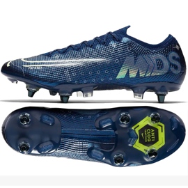 Nike Mercurial Vapor 13 Elite Mds SG-Pro Ac M CK2032-401 fotbollsskor marinblå marinblå