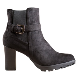 SHELOVET Mockaskor på plattformen svart