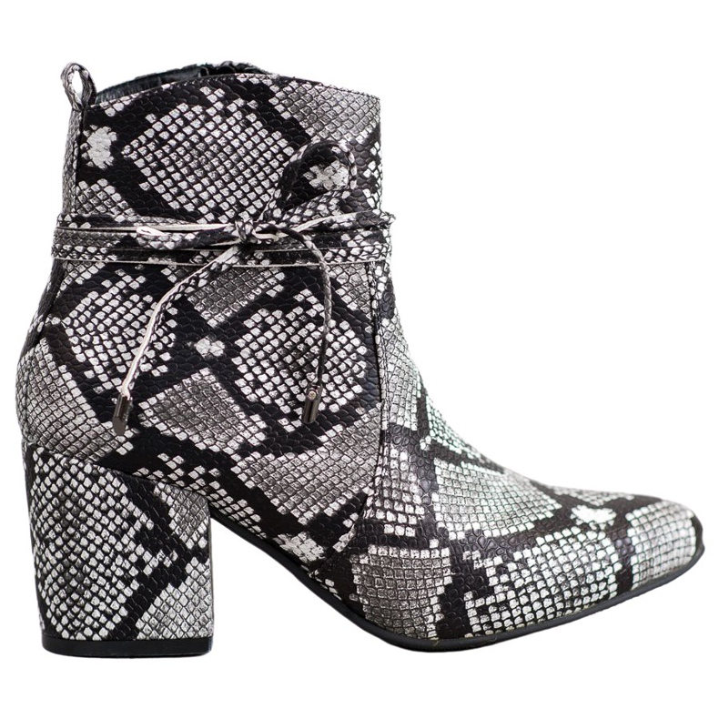 SHELOVET Stövlar på ett inlägg mångfärgad