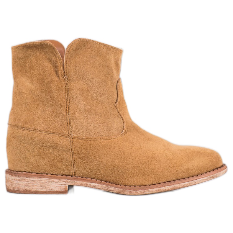 Bella Paris Cowboystövlar i mocka brun