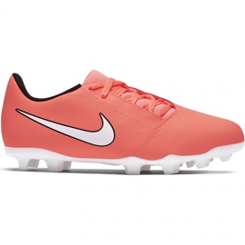 Nike Phantom Venom Club Fg Jr AO0396-810 fotbollsskor orange apelsiner och röda