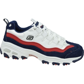 Skechers D'Lites W 13141-WNVR Skor vit