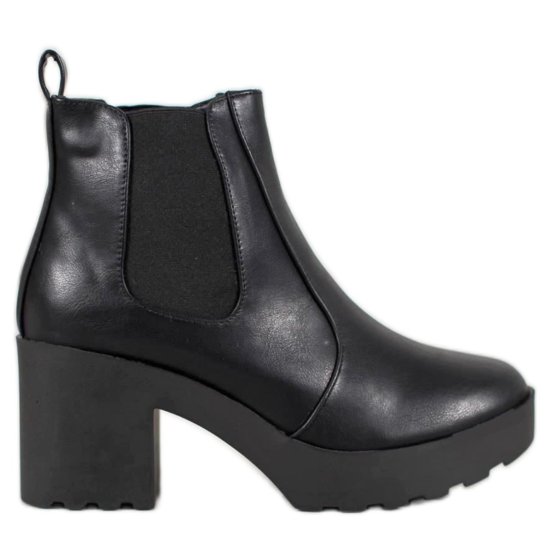 Weide Mode Chelsea stövlar svart
