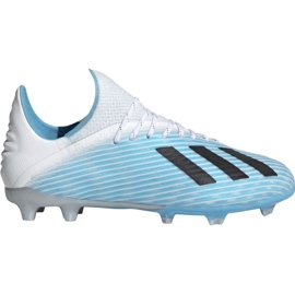 Adidas X 19.1 Fg Jr F35684 fotbollsskor mångfärgad blå